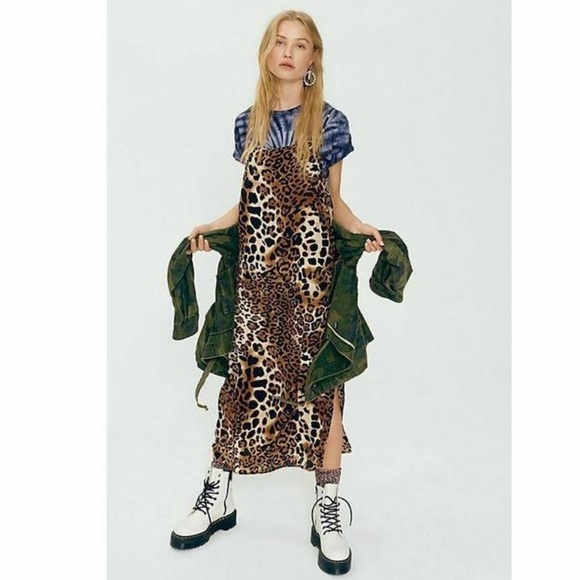 Free People Dresses & Skirts - Free People Leopard Print Dress
